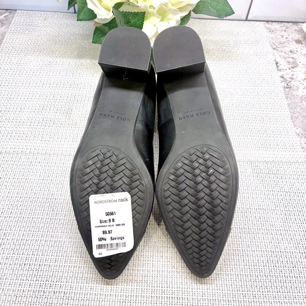 NWT Cole Haan heels black size 9